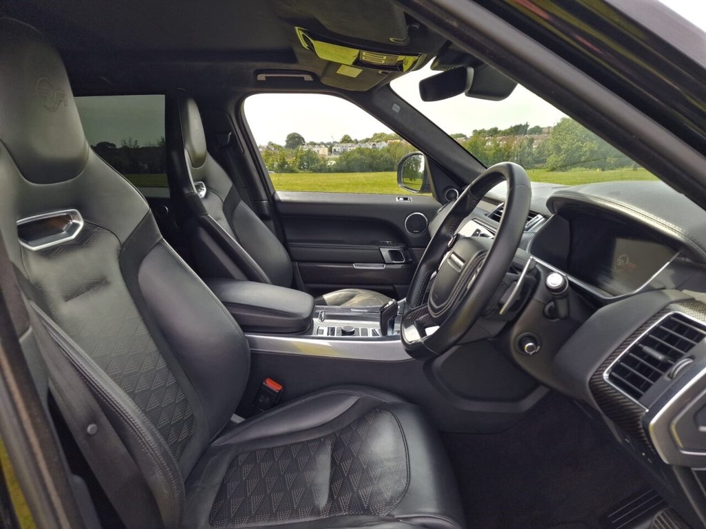 USED 2018 68 LAND ROVER RANGE ROVER SPORT 5.0 P575 V8 SVR OVERFINCH GT SUV 5dr Petrol Auto 4WD Euro 6 (s/s) (575 ps) OVERFINCH GT