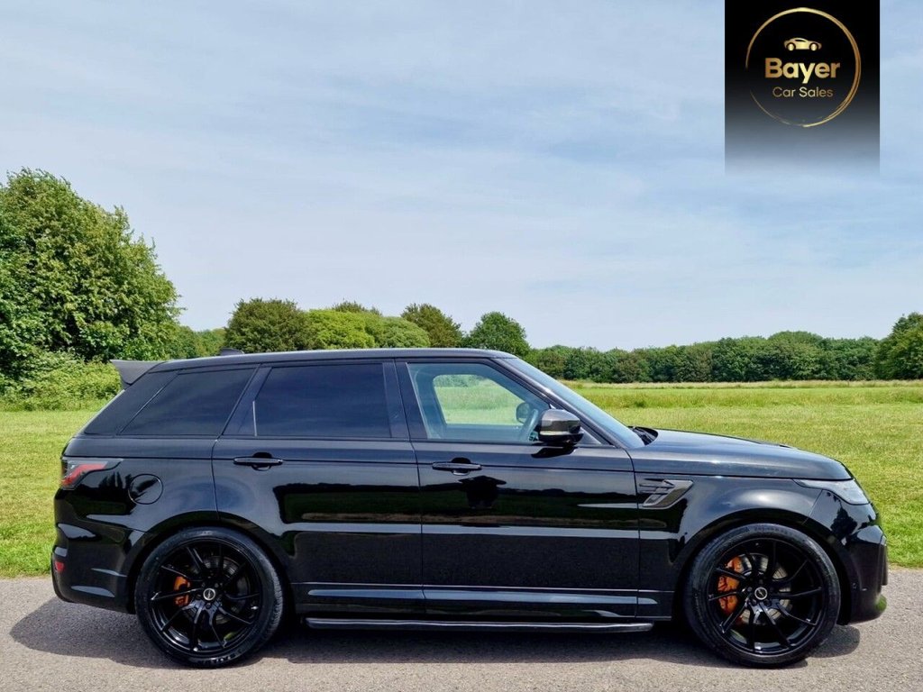 USED 2018 68 LAND ROVER RANGE ROVER SPORT 5.0 P575 V8 SVR OVERFINCH GT SUV 5dr Petrol Auto 4WD Euro 6 (s/s) (575 ps) OVERFINCH GT