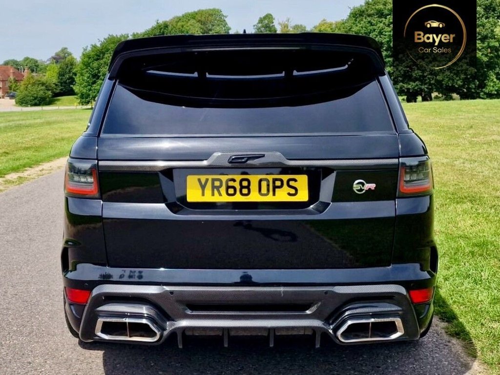 USED 2018 68 LAND ROVER RANGE ROVER SPORT 5.0 P575 V8 SVR OVERFINCH GT SUV 5dr Petrol Auto 4WD Euro 6 (s/s) (575 ps) OVERFINCH GT