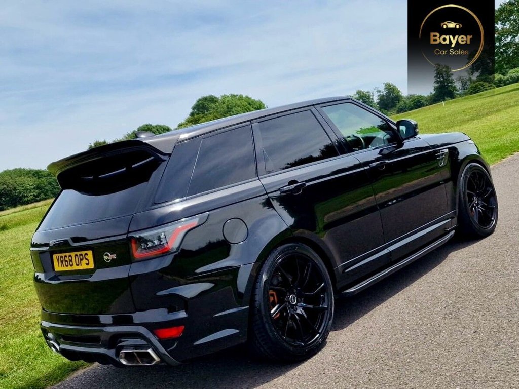 USED 2018 68 LAND ROVER RANGE ROVER SPORT 5.0 P575 V8 SVR OVERFINCH GT SUV 5dr Petrol Auto 4WD Euro 6 (s/s) (575 ps) OVERFINCH GT