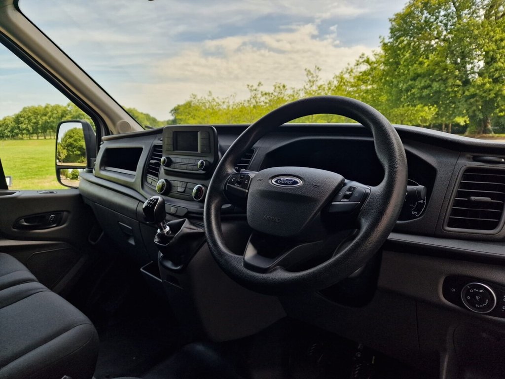 USED 2022 72 FORD TRANSIT 2.0 350 EcoBlue Leader Panel Van 5dr Diesel Manual FWD L3 H3 Euro 6 (s/s) (105 ps) FINANCE AVAILABLE