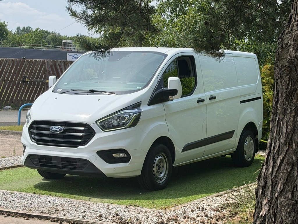 USED 2022 22 FORD TRANSIT CUSTOM 2.0 300 EcoBlue Trend Panel Van 5dr Diesel Manual L1 H1 Euro 6 (s/s) (130 ps) AIRCON, CARPLAY, TOWBAR