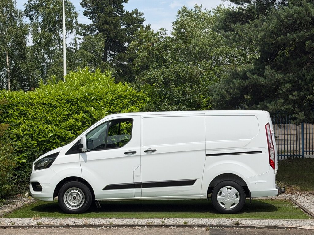 USED 2022 22 FORD TRANSIT CUSTOM 2.0 300 EcoBlue Trend Panel Van 5dr Diesel Manual L1 H1 Euro 6 (s/s) (130 ps) AIRCON, CARPLAY, TOWBAR