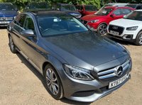 USED 2018 67 MERCEDES-BENZ C CLASS 2.0 C200 Sport (Premium) G-Tronic+ Euro 6 (s/s) 4dr ELECTRIC TILT/SLIDE PAN SROOF