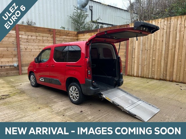 View our Citroen Berlingo 3 Seat Auto Wheelchair Accessible Disabled Access Vehicle WAV