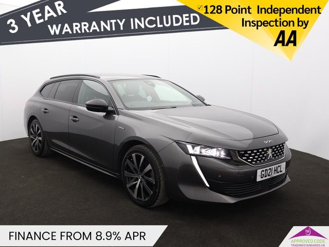 View our Peugeot 508 SW 1.2 PureTech GT Line Estate 5dr Petrol EAT Euro 6 (s/s) (130 ps)