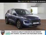USED 2021 21 FORD KUGA 2.5 EcoBoost Duratec 14.4kWh Titanium SUV 5dr Petrol Plug-in Hybrid CVT Euro 6 (s/s) (225 ps) HISTORY+NAV+DIGI DASH+REAR CAM