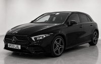 USED 2023 23 MERCEDES-BENZ A CLASS 1.3 A200 AMG Line (Premium) Hatchback 5dr Petrol 7G-DCT Euro 6 (s/s) (163 ps) Cosmos Black | Alcantara Interior | Ambient Lighting | Night Pack | Apple CarPlay | Privacy Glass | 1 Owner | ULEZ OK