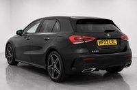 USED 2023 23 MERCEDES-BENZ A CLASS 1.3 A200 AMG Line (Premium) Hatchback 5dr Petrol 7G-DCT Euro 6 (s/s) (163 ps) Cosmos Black | Alcantara Interior | Ambient Lighting | Night Pack | Apple CarPlay | Privacy Glass | 1 Owner | ULEZ OK