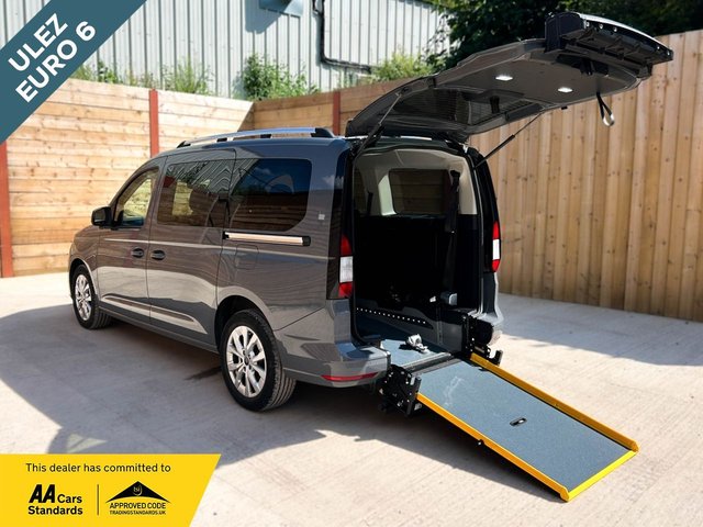 View our Ford Grand Tourneo Connect 5 Seat Auto Wheelchair Accessible Disabled Access Vehicle WAV