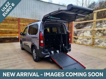 2021 PEUGEOT RIFTER 3 Seat Wheelchair Accessible Disabled Access Vehicle WAV &pound;11945.00