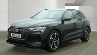 USED 2021 21 AUDI E-TRON 50 Black Edition SUV 5dr Electric Auto quattro 71.2kWh (313 ps) EXCELLENT HISTORY+HEATED SEATS