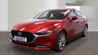 USED 2021 21 MAZDA MAZDA3 2.0 e-SKYACTIV-X MHEV Sport Lux Saloon 4dr Petrol Manual Euro 6 (s/s) (186 ps) HISTORY+SAT NAV+SUNROOF