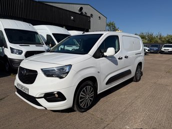 2021 VAUXHALL COMBO 1.5 TURBO D 2300 SPORTIVE L2 H1 MWB L/ROOF 100BHP. LOW 81K MLS. EURO 6 ULEZ. FINANCE. PX. &pound;7990.00