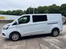 USED 2022 22 FORD TRANSIT CUSTOM 2.0 300 EcoBlue Limited Crew Van Double Cab 5dr Diesel Manual L2 H1 Euro 6 (s/s) (130 ps) 
