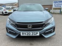USED 2020 20 HONDA CIVIC 1.0 VTEC Turbo EX Sport Line Hatchback 5dr Petrol CVT Euro 6 (s/s) (126 ps) HONDA SERVICE HISTORY* AUTOMATIC* PADDLE SHIFT* SAT NAV* CRUISE CONTROL* PARKING SENSORS WITH REVERSE CAMERA* SUNROOF* FULL LEATHER WITH HEATED SEATS & STEERING WHEEL*   ELECTRIC HANDBRAKE* ECO MODE