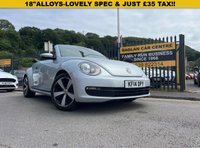USED 2014 14 VOLKSWAGEN BEETLE 1.6 TDI BlueMotion Tech Cabriolet 2dr Diesel Manual Euro 5 (s/s) (105 ps) 