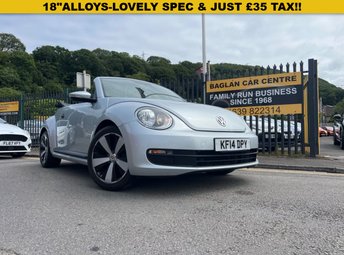 2014 VOLKSWAGEN BEETLE 1.6 TDI BlueMotion Tech Cabriolet 2dr Diesel Manual Euro 5 (s/s) (105 ps) £10495.00