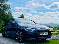USED 2024 24 AUDI A4 AVANT 2.0 TFSI 40 Black Edition Estate 5dr Petrol S Tronic Euro 6 (s/s) (204 ps) 