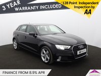 USED 2019 19 AUDI A3 1.5 TFSI CoD 35 Sport Sportback 5dr Petrol Manual Euro 6 (s/s) (150 ps) PARKING SENSORS | BLUETOOTH