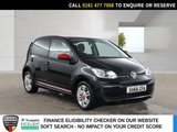 USED 2018 68 VOLKSWAGEN UP! 1.0 up! beats Hatchback 5dr Petrol Manual Euro 6 (s/s) (60 ps) EXCELLENT HISTORY+HALF LEATHER