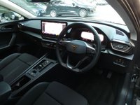 USED 2023 23 CUPRA LEON 1.5 eTSI EVO V1 5d Petrol Hybrid DSG 150 S/S SAT NAV, DIGITAL COCKPIT, 18 INCH ALLOYS, APPLE CARPLAY & ANDROID AUTO, REAR VIEW CAMERA, PARK PILOT FRONT/REAR & SIDE, PARK ASSIST, DAB RADIO, BLUETOOTH, ADAPTIVE CRUISE CONTROL, LANE ASSIST, WIRELESS PHONE CHARGER, DRIVE PROFILE, 3 ZONE CLIMATE CONTROL, DSG AUTOMATIC, FULL LED HEADLIGHTS WITH DAYTIME RUNNING LIGHTS, FLAT BOTTOM TIPTRONIC MFSW, POWER FOLDING MIRRORS, AUTO LIGHTS & WIPERS, VOICE CONTROL, KEYLESS ENTRY & START, PART LEATHER INTERIOR, 4x USB C PORTS, 1 OWNER FROM NEW, SERVICE HIST