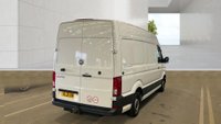 USED 2021 21 VOLKSWAGEN CRAFTER Trendline MWB High Roof CR35 Tdi 102 PS With Air Conditioning, Electric Windows, Parking Sensors, Criose control, Internal racking, Roof Rack and Side Loading door in great condition. 1 Owner from new - 4 Service stamps in the book . This is a genuine commercial opportunity to acquire a highly specified 21 plate Volkswagen Crafter Trendline in medium wheelbase, high roof configuration. Finished in a professional commercial colour, this van presents in great condition throughout and offers an exceptional specification list that is rarely found in a single vehicle at this price point.  The factory-fitted Trendline trim elevates this Crafter well beyond a standard workhorse. Air conditioning ensures cabin comfort during long shifts or warm weather, while electric windows and cruise control make motorway miles effortless and relaxed. The inclusion of front and rear parking sensors takes the stress out of tight urban manoeuvres, protecting both your vehicle and those around you.  This particular van has been carefully specified for immediate productive use. It benefits from professionally installed internal racking, providing secure and organised storage for tools, equipment, or stock. A robust roof rack adds further load-carrying flexibility, while the side loading door offers excellent accessibility for urban deliveries or site work where rear access is restricted. The combination of these features means this Crafter is ready to earn its keep from day one.  Under the bonnet lies the proven 2.0-litre TDI engine producing 102 PS, delivering dependable and efficient performance suited to both city driving and longer hauls. The CR35 designation confirms a gross vehicle weight of 3.5 tonnes, keeping this van within standard car licence requirements while offering a substantial payload capacity.  The service history is a standout feature of this offering. Supplied new to just one owner from new, the vehicle has been meticulously maintained with four service stamps recorded in the service book. This consistent maintenance schedule provides genuine peace of mind and demonstrates the care this van has received throughout its life. The condition reflects this careful ownership, with the bodywork, cab interior, and load area all presenting very well for a working vehicle.  This Crafter represents an intelligent purchase for any sole trader, fleet operator, or business looking to expand or upgrade their commercial fleet. The high specification, factory options, and documented service history make this a van that stands apart from the average used commercial vehicle. It requires no immediate preparation and is ready to be driven away and put straight to work. Viewing is highly recommended to appreciate the condition and specification on offer. For further details, including a full walk-around video and service record verification, please contact the sales team directly. Competitive finance packages and part-exchange options are available. Do not delay, as a van of this calibre in this condition will not remain available for long. 