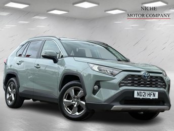 2021 TOYOTA RAV4 2.5 VVT-h Design CVT 4WD Euro 6 (s/s) 5dr £16395.00