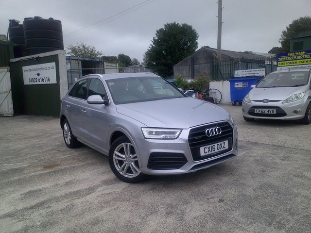 View our Audi Q3 2.0 TDI S line SUV 5dr Diesel Manual quattro Euro 6 (s/s) (150 ps)