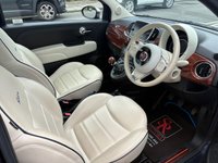 USED 2017 A FIAT 500 1.2 Riva Hatchback 3dr Petrol Manual Euro 6 (s/s) (69 bhp) RARE RIVA EDITION! LEATHER! NAV!