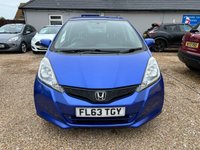 USED 2013 63 HONDA JAZZ 1.4 i-VTEC ES Plus Hatchback 5dr Petrol Manual Euro 5 (99 ps) FSH - Honda Build Quality