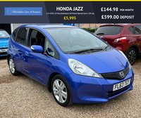 USED 2013 63 HONDA JAZZ 1.4 i-VTEC ES Plus Hatchback 5dr Petrol Manual Euro 5 (99 ps) FSH - Honda Build Quality