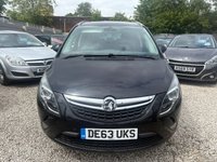 USED 2013 63 VAUXHALL ZAFIRA TOURER 2.0 CDTi SE MPV 5dr Diesel Manual Euro 5 (130 ps) 7 SEATER. 2.0L DIESEL