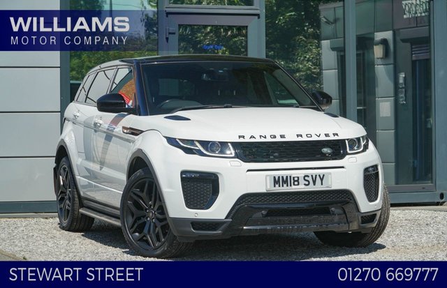 View our Land Rover Range Rover Evoque