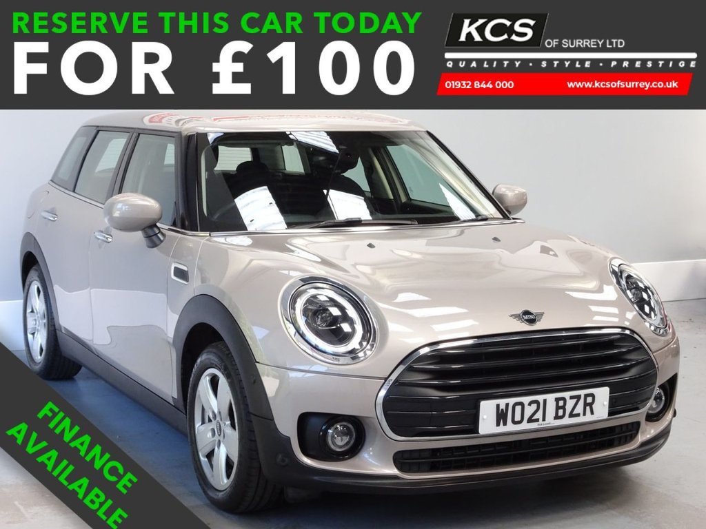 Grey 2021 MINI Clubman Estate Front-wheel drive Manual