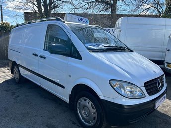 2011 MERCEDES-BENZ VITO 2.1 109CDI Long Panel Van 5dr Diesel Manual LWB (254 g/km, 88 bhp) &pound;4995.00