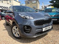 USED 2018 18 KIA SPORTAGE 1.6 GDi 2 SUV 5dr Petrol Manual Euro 6 (s/s) (130 bhp) **** THE POPULAR KIA SPORTAGE! REVERSING CAMERA, SAT NAV, ISOFIX, DAB ****