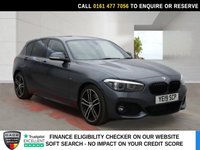 USED 2019 19 BMW 1 SERIES 2.0 118d M Sport Shadow Edition Hatchback 5dr Diesel Auto Euro 6 (s/s) (150 ps) HISTORY+HEATED SEATS+SAT NAV
