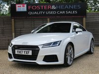 USED 2017 17 AUDI TT 2.0 TFSI S line Coupe 3dr Petrol S Tronic quattro Euro 6 (s/s) (230 ps) BANG & OLUFSEN CARPLAY VIRTUAL DASH