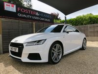 USED 2017 17 AUDI TT 2.0 TFSI S line Coupe 3dr Petrol S Tronic quattro Euro 6 (s/s) (230 ps) BANG & OLUFSEN CARPLAY VIRTUAL DASH