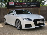 USED 2017 17 AUDI TT 2.0 TFSI S line Coupe 3dr Petrol S Tronic quattro Euro 6 (s/s) (230 ps) BANG & OLUFSEN CARPLAY VIRTUAL DASH