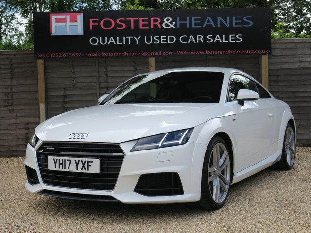 View our Audi TT 2.0 TFSI S line Coupe 3dr Petrol S Tronic quattro Euro 6 (s/s) (230 ps)