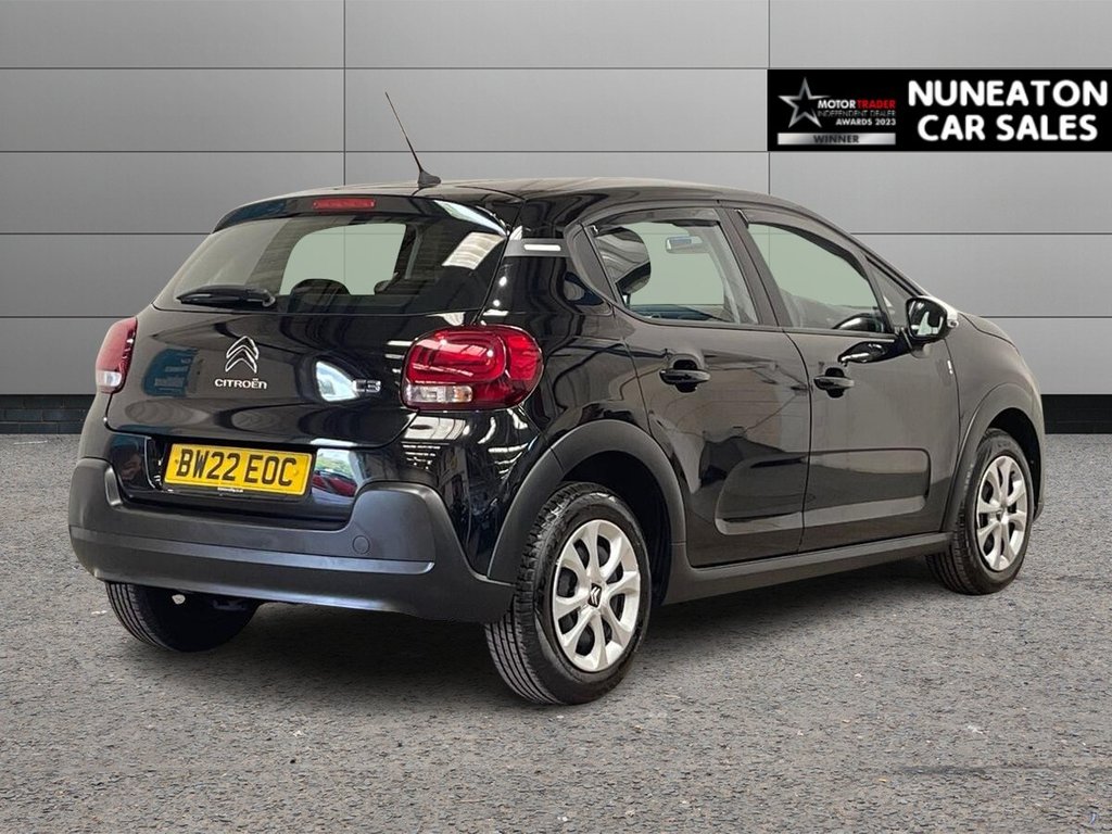 USED 2022 22 CITROEN C3 1.2 PureTech YOU! Hatchback 5dr Petrol Manual Euro 6 (s/s) (83 ps) Bluetooth