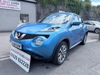 USED 2018 68 NISSAN JUKE 1.5 dCi Tekna SUV 5d Diesel Manual Euro 6*1 OWNER*FSH 6 STAMPS*LEATHER* *FSH*1 OWNER*65k*LEATHER*SAT NAV*360 DEGREE CAMERAS*