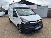 USED 2019 19 VAUXHALL VIVARO 1.6 CDTi 2900 BiTurbo ecoTEC Panel Van 5dr Diesel Manual L2 H2 Euro 6 (s/s) (125 ps) 78000 MILES L2 H2 LWB HIGH ROOF QUALITY RACKING SYSTEM