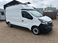 USED 2019 19 VAUXHALL VIVARO 1.6 CDTi 2900 BiTurbo ecoTEC Panel Van 5dr Diesel Manual L2 H2 Euro 6 (s/s) (125 ps) 78000 MILES L2 H2 LWB HIGH ROOF QUALITY RACKING SYSTEM