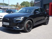 USED 2020 70 AUDI Q3 Sportback 1.5 TFSI CoD 35 Sport 5d 150 S/S 1 OWNER, FULL SERVICE HISTORY, DE-CHROMED, BLACK BADGES, VIRTUAL COCKPIT (DIGITAL DASH), SAT NAV, WIRELESS APPLE CARPLAY / ANDROID AUTO, REAR PARKING SENSORS, AUDI PRE SENSE, LANE DEPARTURE WARNING, DAB RADIO, BLUETOOTH PHONE & MUSIC, USB PORTS, MANUAL 6 SPEED, LED DRL'S, 18 INCH BLACK ALLOYS, ELECTRIC TAILGATE, SPORT SEATS, ELECTRIC FOLDING MIRRORS, LEATHER MFSW, RAIN & LIGHT SENSORS, CRUISE CONTROL & SPEED LIMITER, AUTO HOLD, HILL DECENT CONTROL, DRIVE SELECT, DUAL ZONE CLIMATE CONTROL