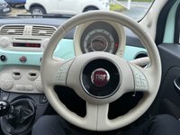 USED 2015 15 FIAT 500 1.2 Lounge Hatchback 3dr Petrol Manual Euro 6 (s/s) (69 bhp) 