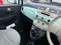USED 2015 15 FIAT 500 1.2 Lounge Hatchback 3dr Petrol Manual Euro 6 (s/s) (69 bhp) 