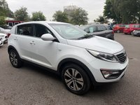 USED 2013 63 KIA SPORTAGE 1.7 CRDi EcoDynamics 1 SUV 5dr Diesel Manual 2WD Euro 5 (s/s) (114 bhp) 
